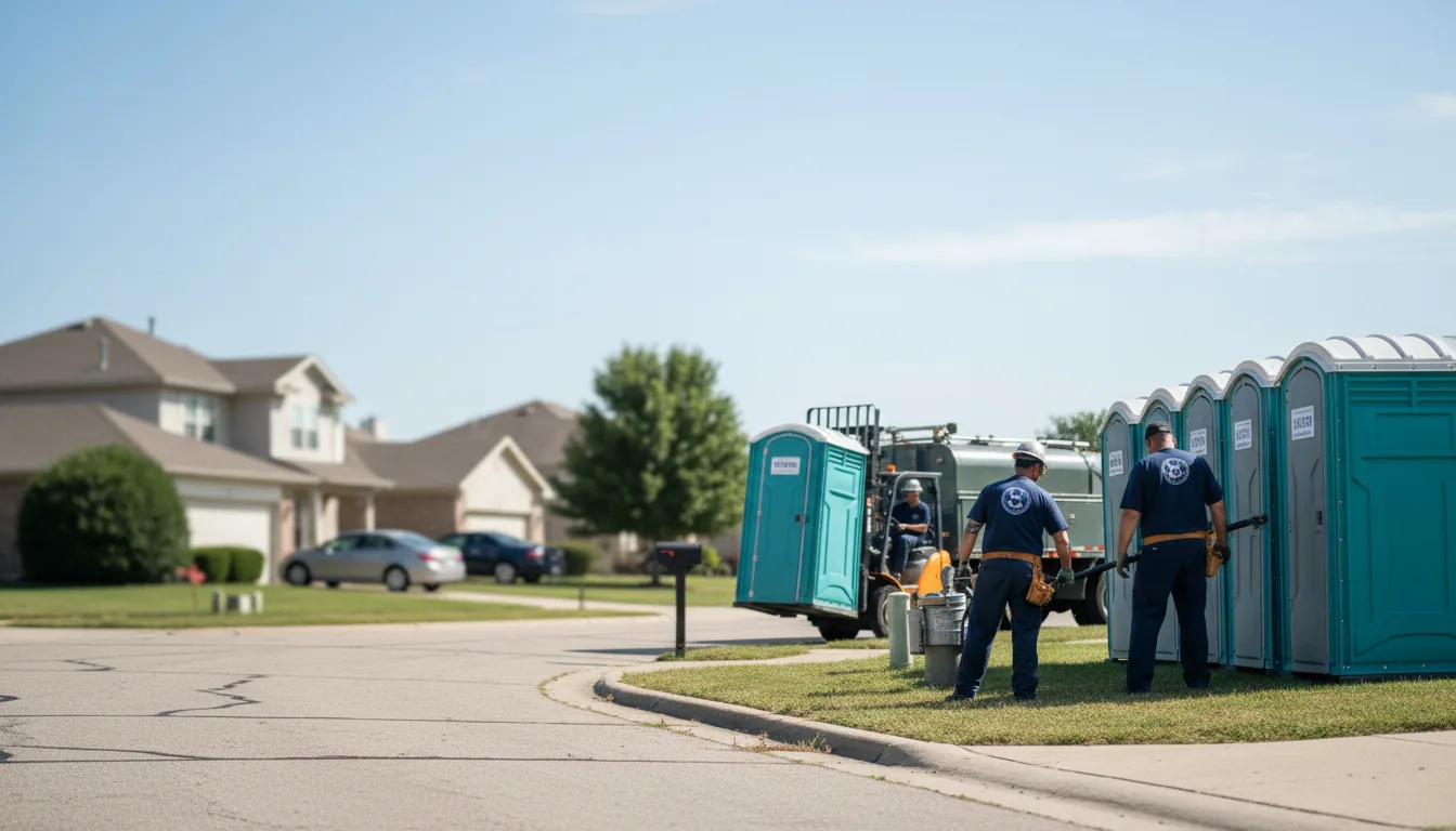 Porta Potty Rental in Mount Auburn, IA near me